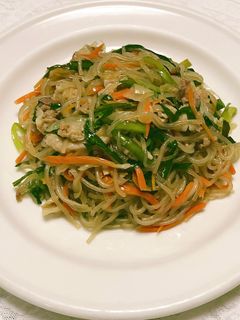 野菜たっぷりチャプチェ-レシピのメイン写真