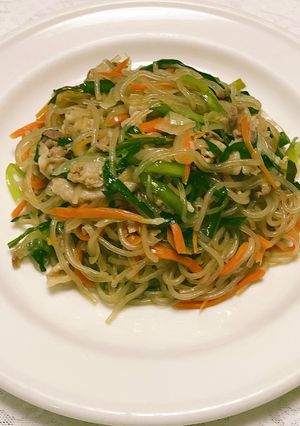 野菜たっぷりチャプチェ-レシピのメイン写真