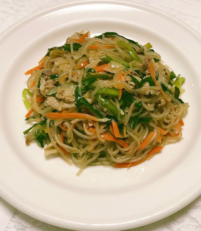 野菜たっぷりチャプチェ by 及川真愛弥 【クックパッド】 簡単おいしい