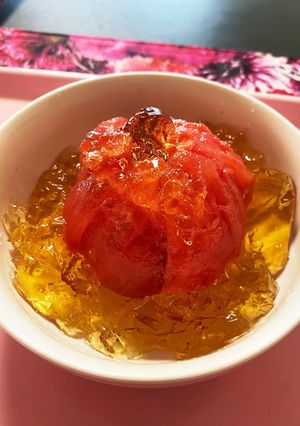 バジルの丸ごとトマト-レシピのメイン写真