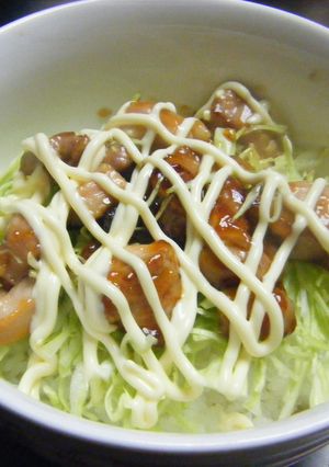 ランチに☆簡単!!てりやきチキン丼☆-レシピのメイン写真