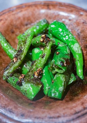 万願寺のアンチョビ炒め-レシピのメイン写真