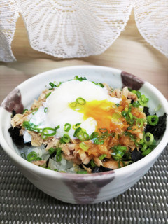 温玉ツナ丼-レシピのメイン写真
