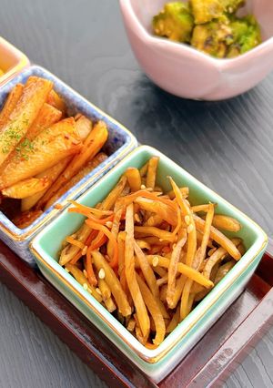 麺つゆで簡単常備菜♪きんぴらごぼう-レシピのメイン写真