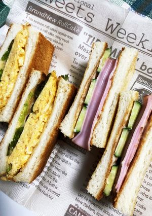 ミックストーストサンド-レシピのメイン写真