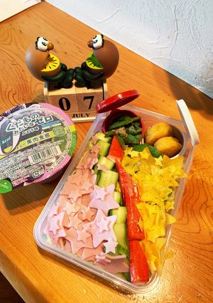 高一長女　お弁当(冷やし中華)-レシピのメイン写真