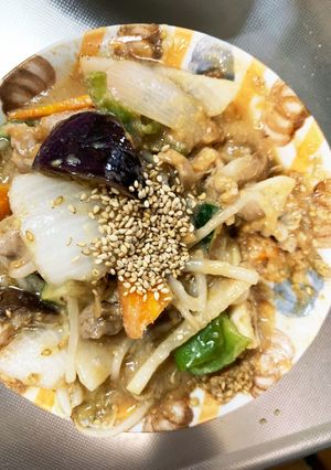 レンジ簡単きな粉味噌ステーキ味甘酢酢豚-レシピのメイン写真
