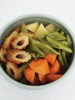 いんげんとにんじんとじゃがいもの煮物-レシピのメイン写真