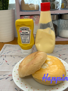 玉子ベーグル-レシピのメイン写真