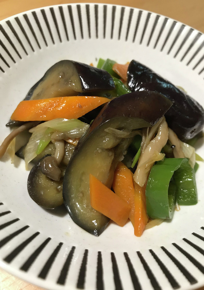 茄子とピーマンの中華風炒め-レシピのメイン写真