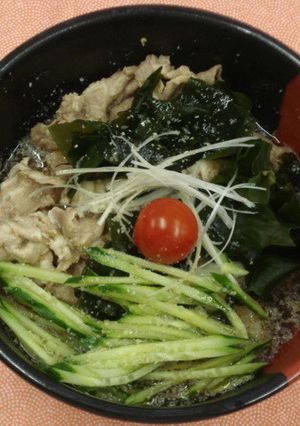 （病院給食）冷やし彩りうどん-レシピのメイン写真