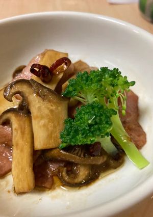 ピリ辛メンマ風きのこ-レシピのメイン写真