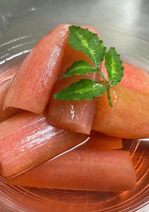 夏はひんやり・ずいきの酢の物-レシピのメイン写真