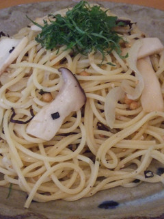 お茶漬けの素で♬和風パスタ-レシピのメイン写真