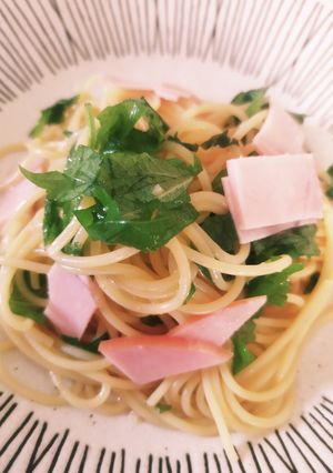 ハムとしその冷製パスタ-レシピのメイン写真