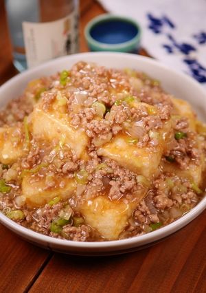 揚げ出し豆腐☆あま～い肉そぼろあんかけ✨-レシピのメイン写真