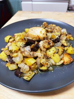 ジューシー☆鶏もも肉と夏野菜のカレー炒め-レシピのメイン写真