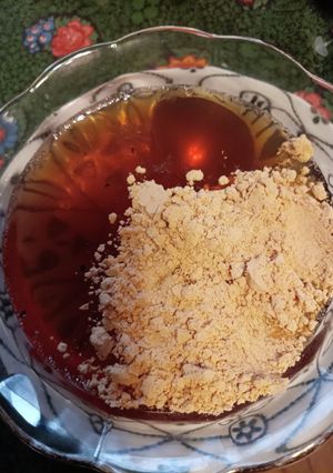 紅茶寒天のきな粉かけ-レシピのメイン写真