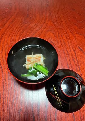 カニ真蒸のお椀-レシピのメイン写真