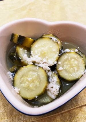 簡単♪ズッキーニの塩レモン煮-レシピのメイン写真