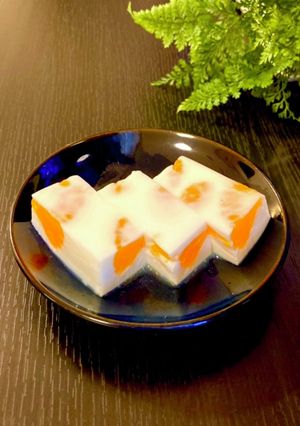 みかんの牛乳寒天-レシピのメイン写真