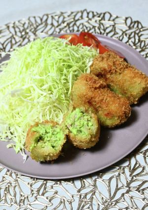 枝豆コロッケ-レシピのメイン写真