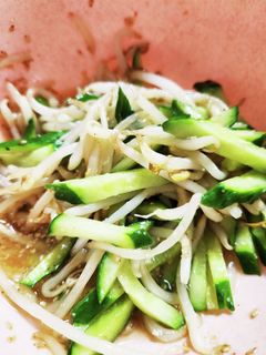 火を使わないきゅうりともやしのナムル-レシピのメイン写真