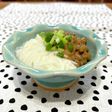千切り長芋と納豆の和え物