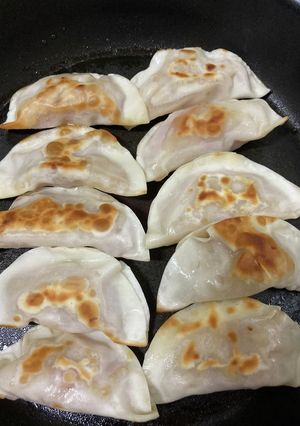 大根とベーコンの餃子-レシピのメイン写真