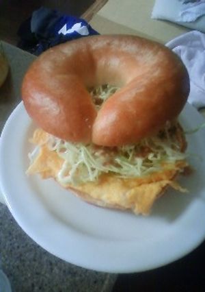 ベーグルdeサンド-レシピのメイン写真