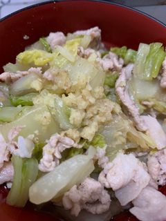 白菜と豚肉の煮物-レシピのメイン写真