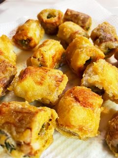 【簡単&節約】ちくわと大葉のカレー天ぷら-レシピのメイン写真