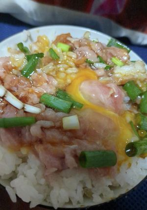台所デュエリストのネギだくトロ卵ミニ丼-レシピのメイン写真