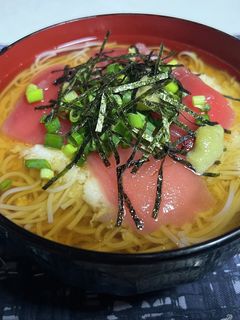 山かけそうめん-レシピのメイン写真
