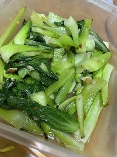 青梗菜炒め-レシピのメイン写真