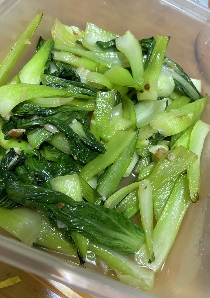 青梗菜炒め-レシピのメイン写真