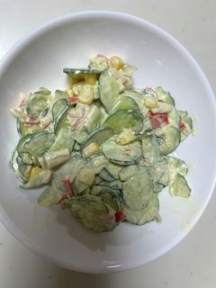 きゅうりマヨサラダ-レシピのメイン写真
