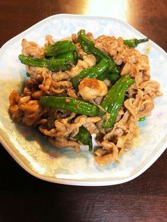豚肉&ししとう★生姜焼き-レシピのメイン写真