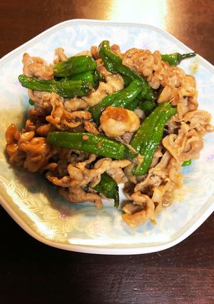 豚肉&ししとう★生姜焼き-レシピのメイン写真