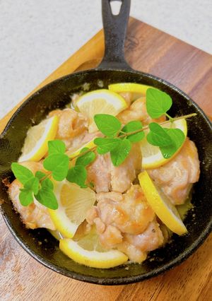 プリプリ鶏肉♪バターレモンチキン-レシピのメイン写真
