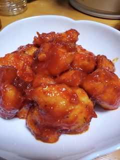 簡単!鶏胸肉でヤンニョムチキン-レシピのメイン写真