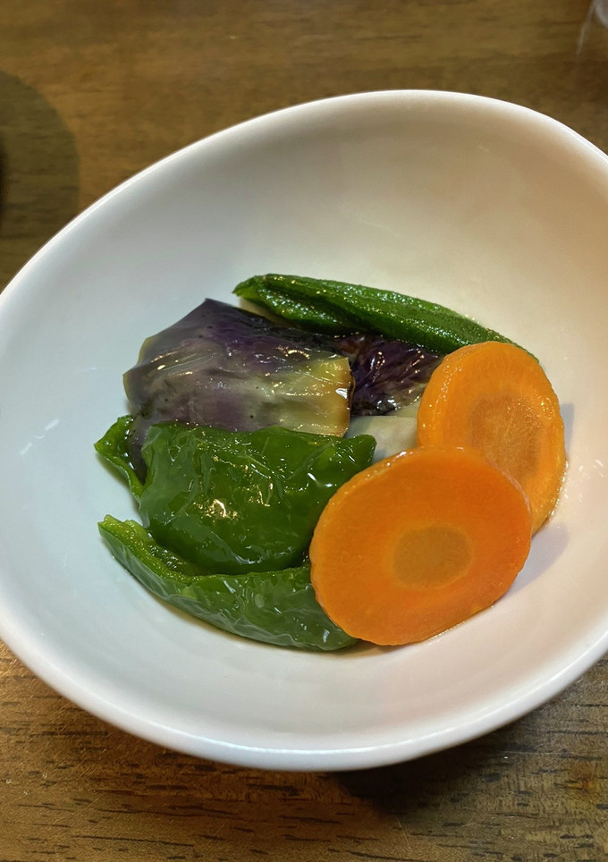 夏野菜の揚げ浸し♪-レシピのメイン写真