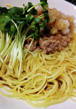 大根おろしとツナの冷製パスタ-レシピのメイン写真