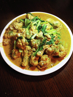 カレー風味の手羽元ココナッツミルク煮込み-レシピのメイン写真