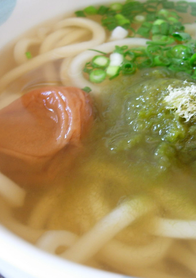 さっぱり☆梅とろろうどん-レシピのメイン写真