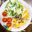 お一人様☆市販の冷やし中華で洋風隠し味