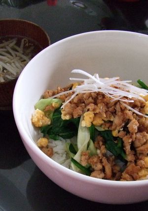 ランチに最適そぼろ丼☆-レシピのメイン写真
