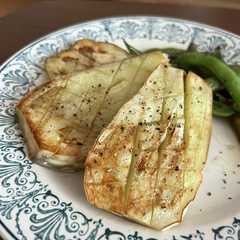 รูปของ 焼くだけ！白なすのステーキ