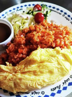 トロリ卵のオムライスが食べたいんだって-レシピのメイン写真