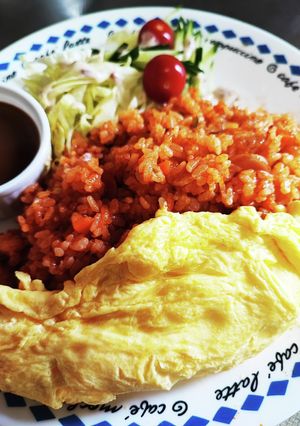 トロリ卵のオムライスが食べたいんだって-レシピのメイン写真